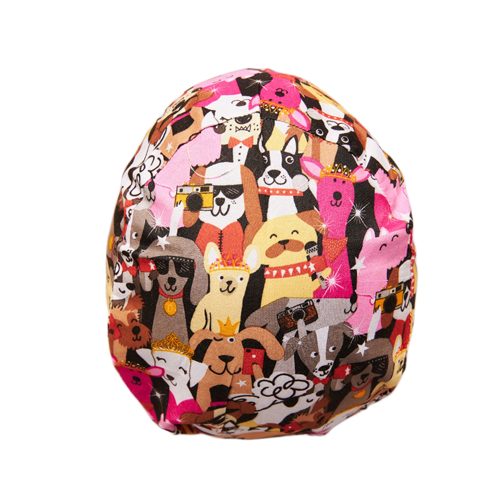 Gorro Quirúrgico - Estampado Perritos - Scrub | Luneta Scrubs