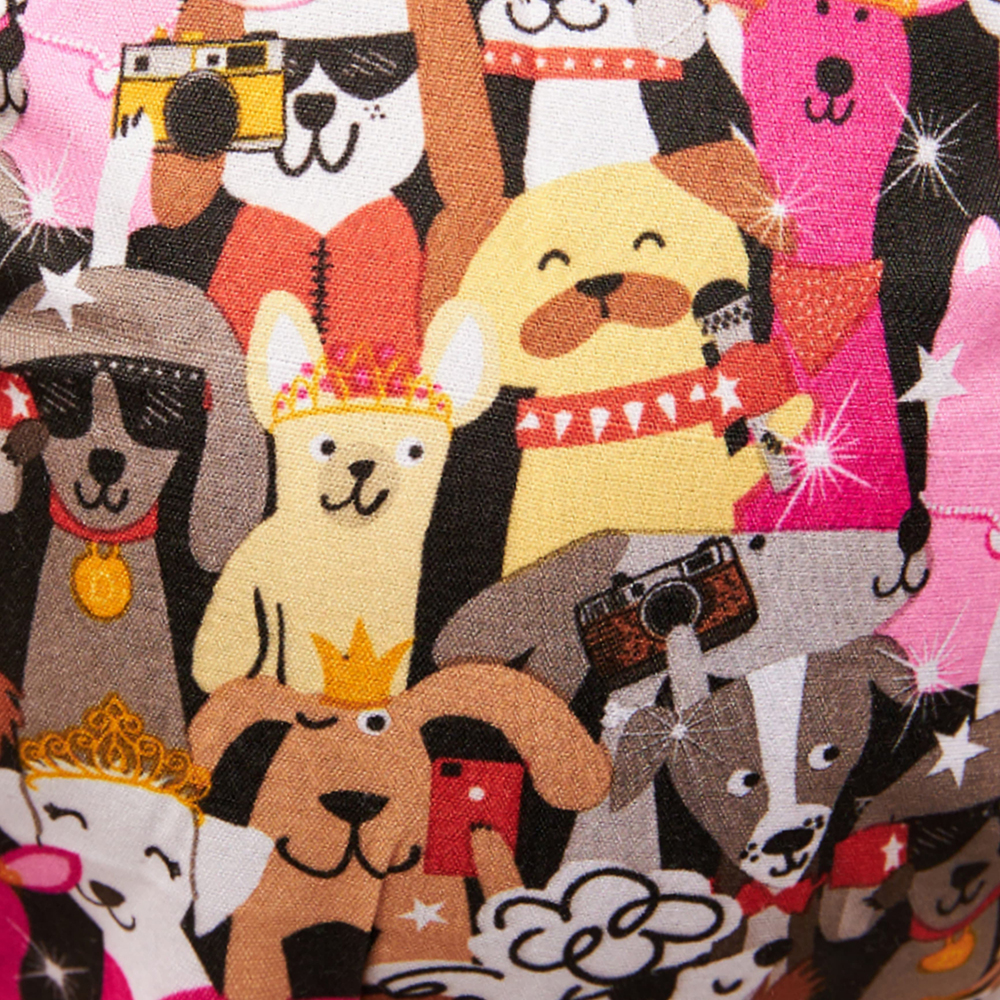 Gorro Quirúrgico - Estampado Perritos - Scrub | Luneta Scrubs