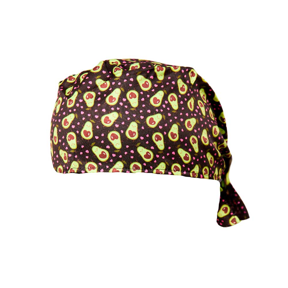 Gorro Quirúrgico - Estampado Aguacates - Scrub | Luneta Scrubs
