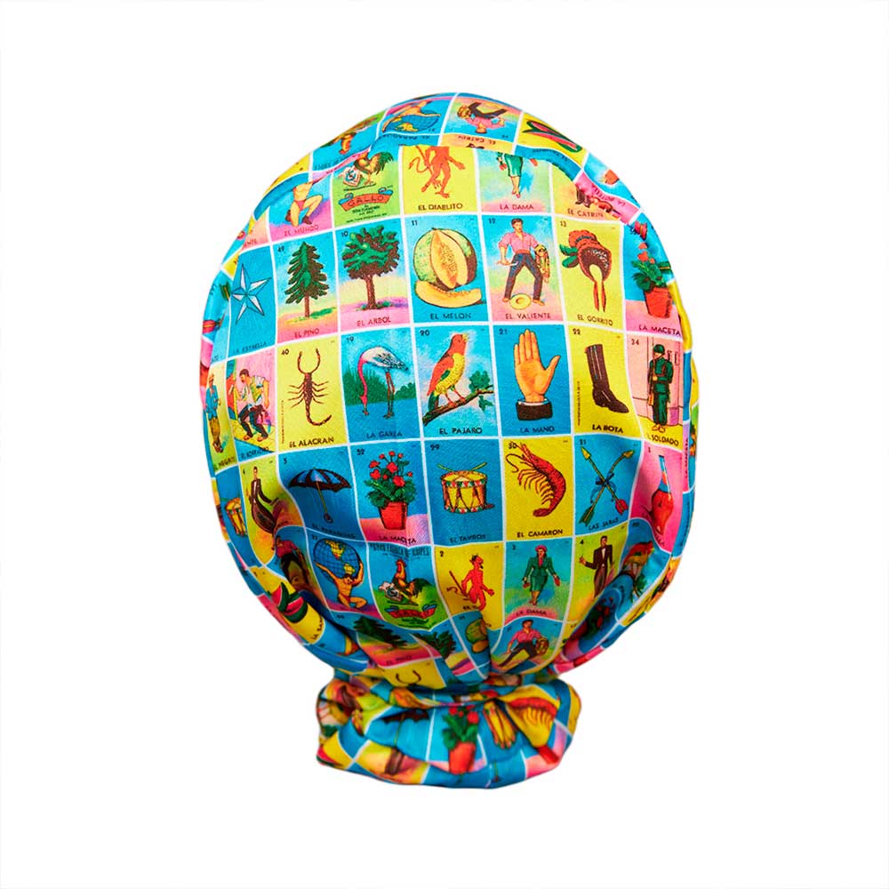 Gorro Quirúrgico - Estampado Loteria - Scrub | Luneta Scrubs