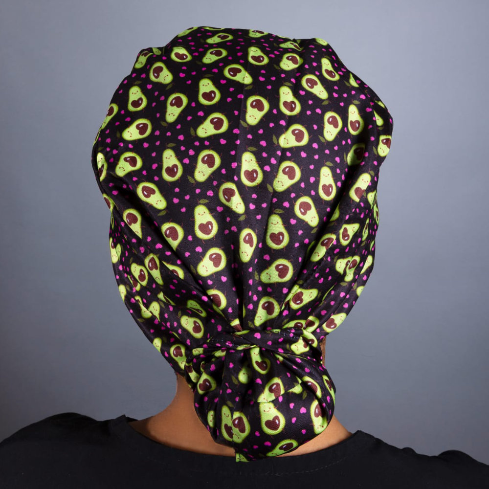 Gorro Quirúrgico - Estampado Aguacates - Scrub | Luneta Scrubs